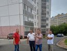 В Чебоксарах обустраивают дворовые территории