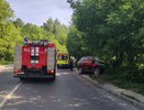 В Чебоксарах пьяный водитель иномарки вылетел на встречную полосу и врезался в дерево