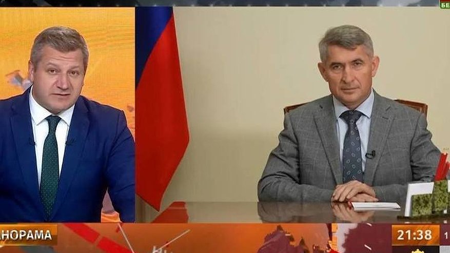 Главная картинка новости: В ходе визита в Беларусь Олег Николаев дал интервью белорусскому телеканалу