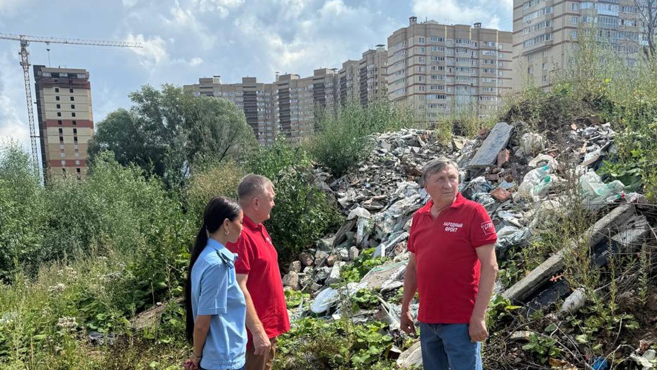 Главная картинка новости: В Чебоксарах обнаружили свалку в несколько тысяч квадратных метров