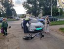 В Чебоксарах легковушка сбила мужчину на электровелосипеде