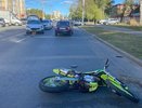 В Чебоксарах столкнулись питбайк и Ford Focus: есть пострадавший