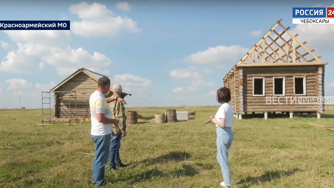 Главная картинка новости: В Красноармейском округе появится база отдыха, стилизованная под усадьбу чувашского крестьянина