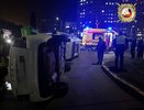 В Новочебоксарске перевернулась машина скорой помощи: пострадала беременная пациентка