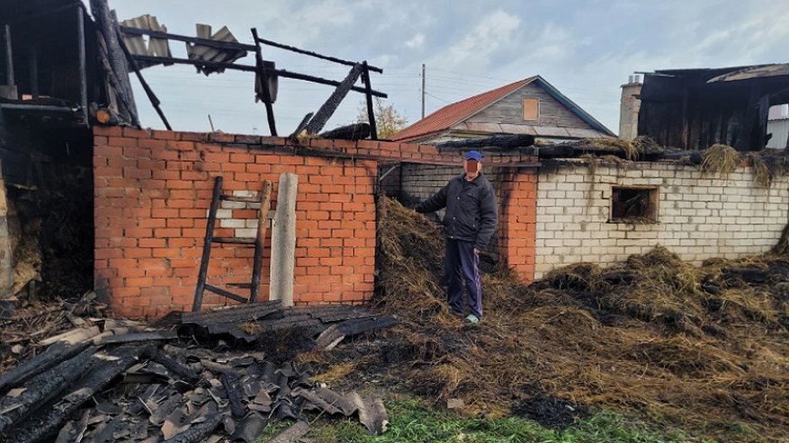 Главная картинка новости: В Чувашии благодаря участковому раскрыт поджог в хозяйстве жительницы Аликовского округа