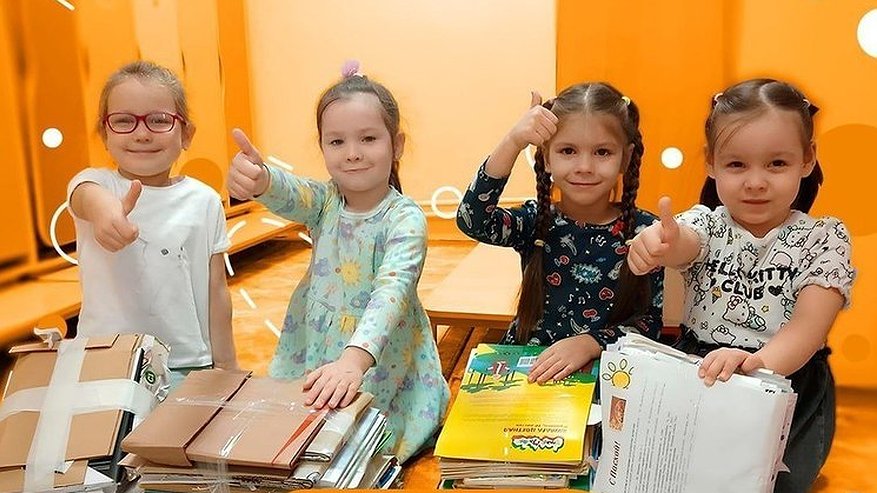 Главная картинка новости: Школьники Чувашии вошли в топ-10 по сбору макулатуры в России