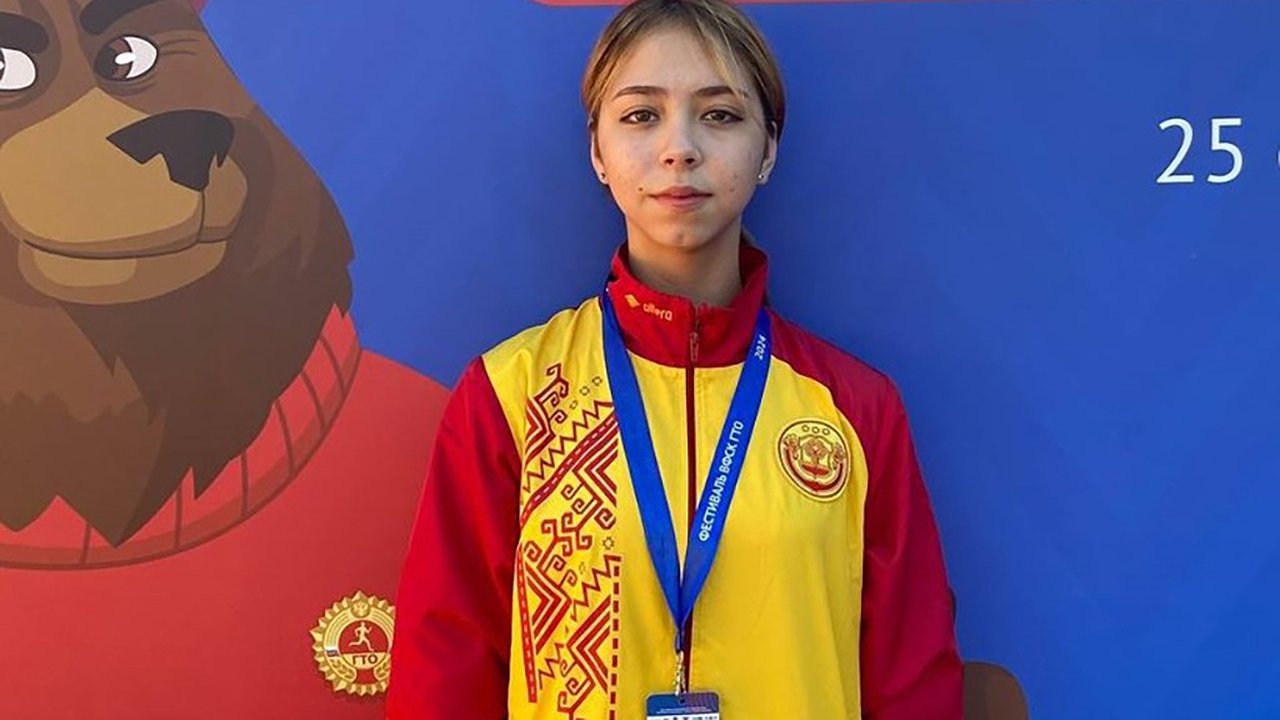 Главная картинка новости: Школьница из Ядрина вышла в финал Всероссийского фестиваля ГТО