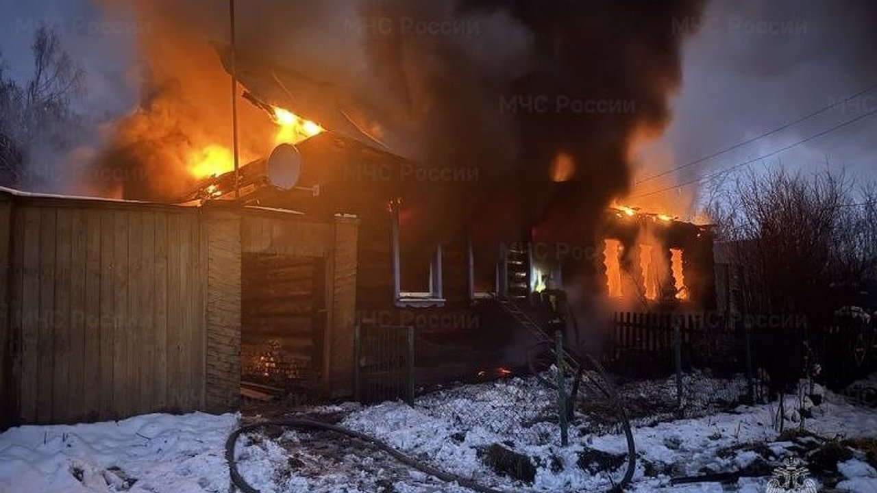 Главная картинка новости: Житель Канашского округа пострадал при пожаре