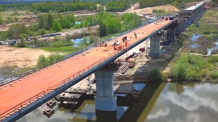 Главная картинка новости: Новый Сурский мост на трассе М-7 прошел госэкспертизу