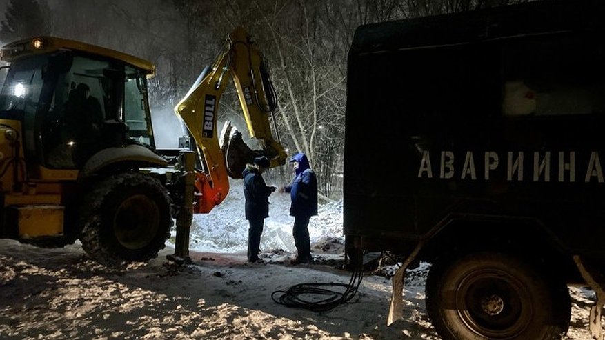 Главная картинка новости: Подачу тепла после аварии в Чебоксарах планируется возобновить к полуночи