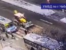Погрузчик сбил школьника на пешеходном переходе в Чебоксарах