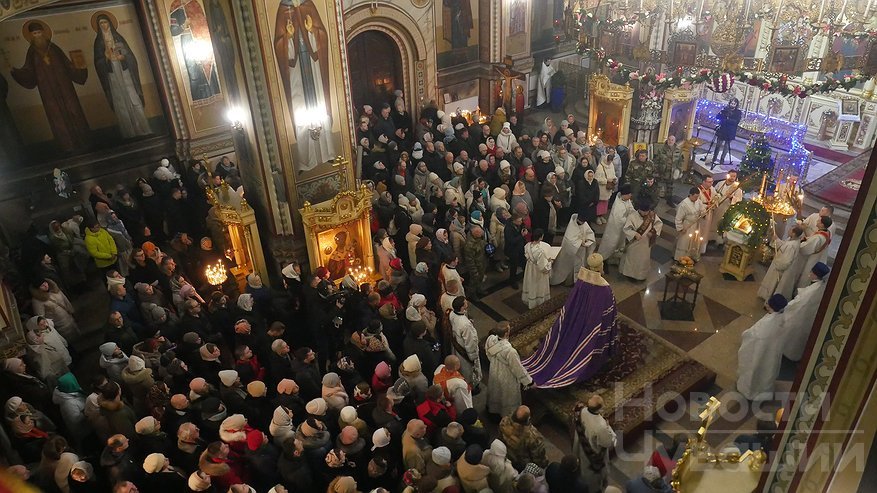 На рождественской службе побывала министр культуры Чувашии