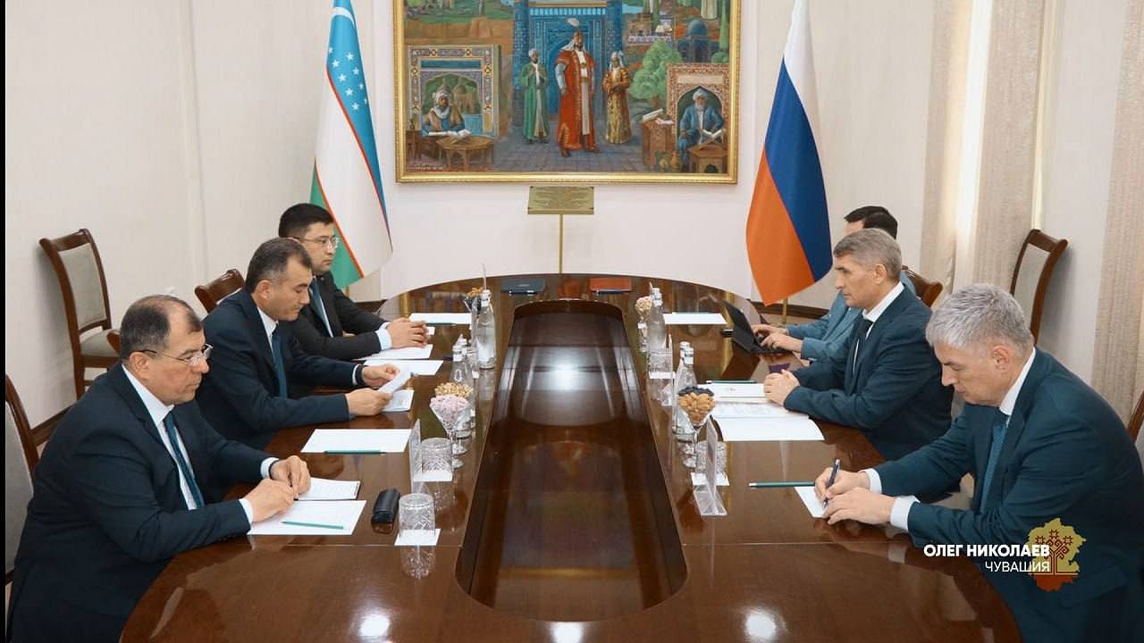 Главная картинка новости: Чувашия налаживает связи с Узбекистаном