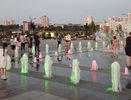 Чебоксары встречают лето "водным танцем": сезон фонтанов открыт