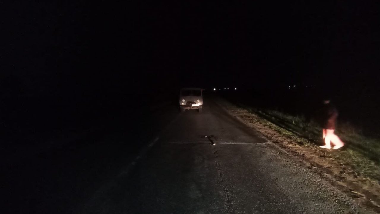 Главная картинка новости: В Чебоксарском округе УАЗ сбил пешехода, стоявшего на неосвещенной трассе