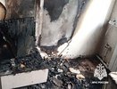 В Чувашии произошел бытовой пожар: сгорела мебель в квартире