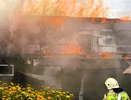 Крупный пожар в СНТ в Чувашии: огонь уничтожил два дачных дома