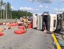 Спасатели ликвидировали последствия ДТП на трассе М-12 в Чувашии
