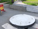 В Чебоксарах прокуратура проверяет провал на переходе