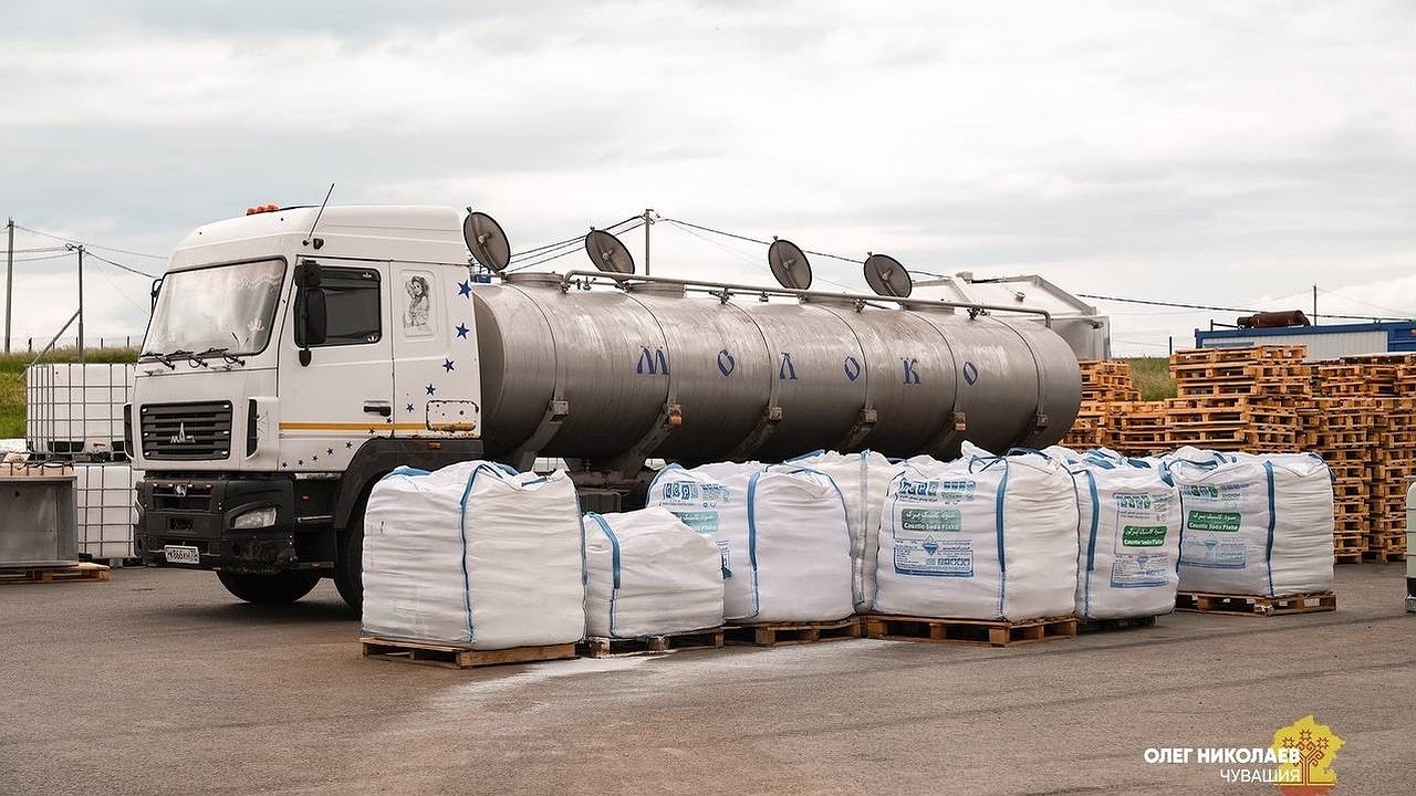 Главная картинка новости: В Чувашии открылся цех по выпуску сухого молока
