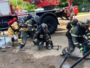 Чувашские пожарные завоевали серебро на межрегиональных соревнованиях в Уфе