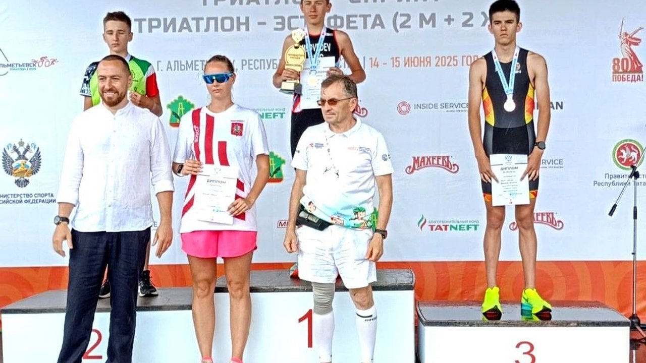 Главная картинка новости: Чувашский триатлонист стал бронзовым призёром всероссийского первенства