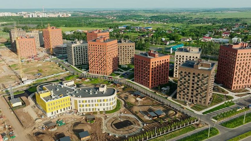 Главная картинка новости: В Чебоксарах завершается строительство детского сада на 340 мест