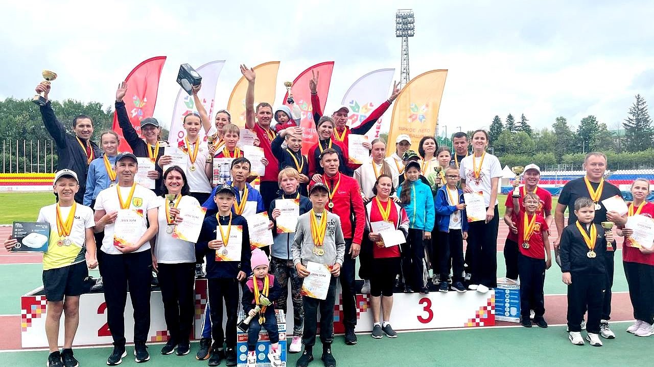 Главная картинка новости: В Чувашии назвали лучших участников фестиваля «Спортивная семья»