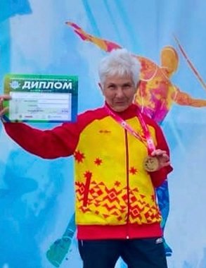 Чувашская "золотая" молния: пожилая спортсменка триумфально выступила на чемпионате Беларуси
