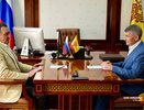 Олег Николаев обсудил с сенатором Фёдоровым развитие Чувашии