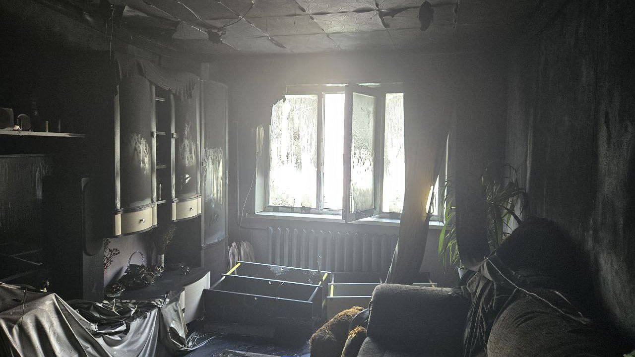 Главная картинка новости: Сотрудники МЧС в Чебоксарах спасли жильцов 9-этажки и вернули к жизни кота