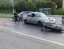 Мотоциклист с переломом ноги доставлен в больницу после ДТП в Чебоксарах