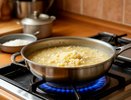 Для такой каши и крупы никакой не надо: варится 3 минуты и сводит с ума своим вкусом