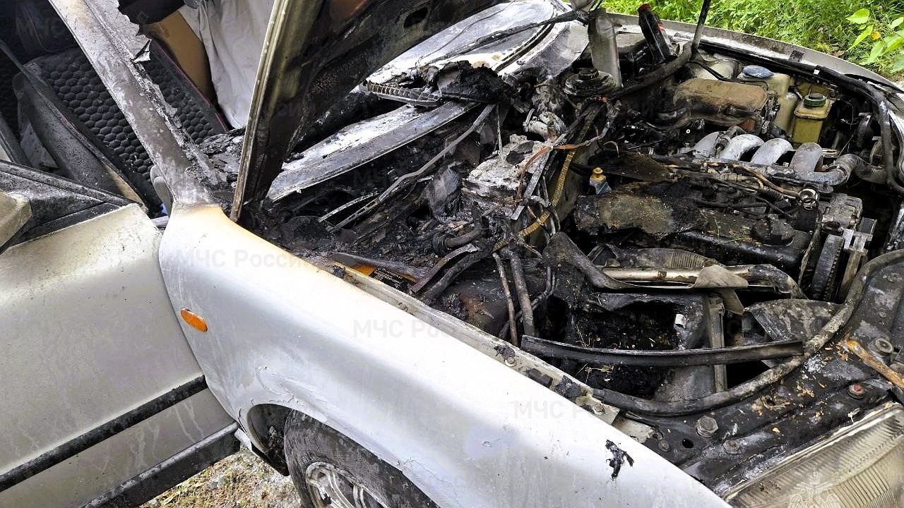 Главная картинка новости: Два автомобиля стали жертвами огня за сутки в Чувашии