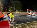 В Чебоксарах уложили новый асфальт после реконструкции коллектора