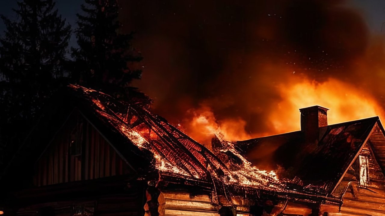 Главная картинка новости: Трагический пожар в Чувашии унес жизнь 37-летнего мужчины