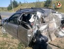 Камаз протаранил легковой автомобиль под Чебоксарами