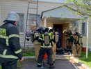 В Чувашии прошли учения экстренных служб по тушению условного пожара