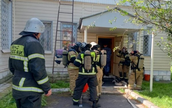 В Чувашии прошли учения экстренных служб по тушению условного пожара