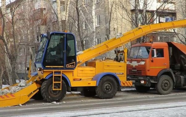 В Чебоксарах внедряют новые снегопогрузчики для повышения безопасности работ