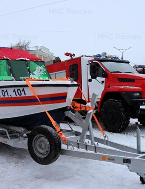 Главное управление МЧС по Чувашии усилило парк спецтехники современными образцами