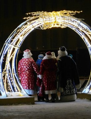 Чувашия встречает Новый год мягким снегом и гололедицей