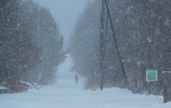 Снегопады и метель усилятся в Чувашии из-за нового циклона